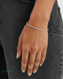 TENNIS BRACELET - 3MM ROSE GOLD Bracelets