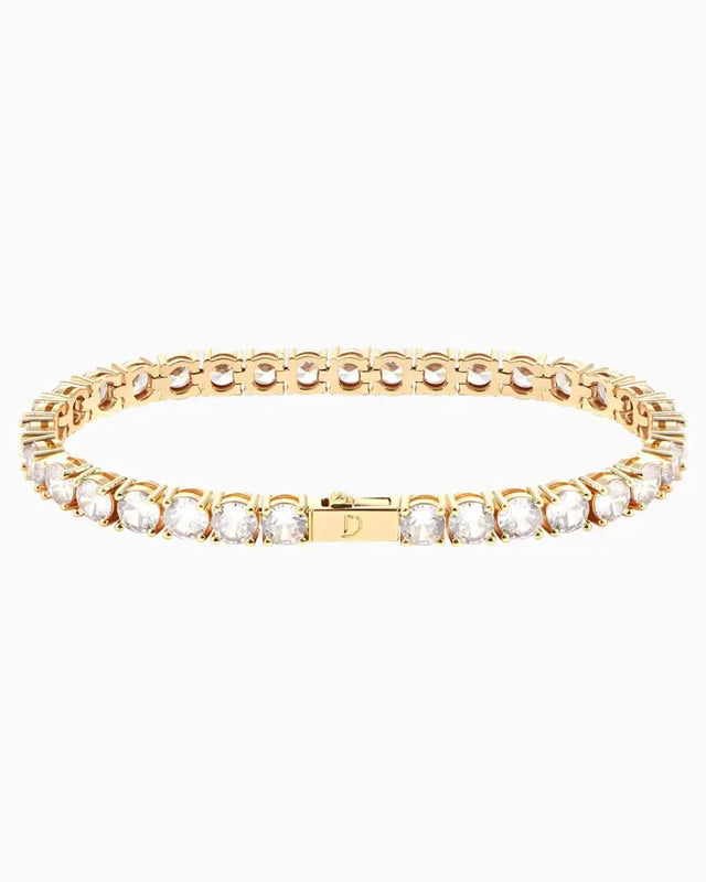 TENNIS BRACELET - 4MM GOLD