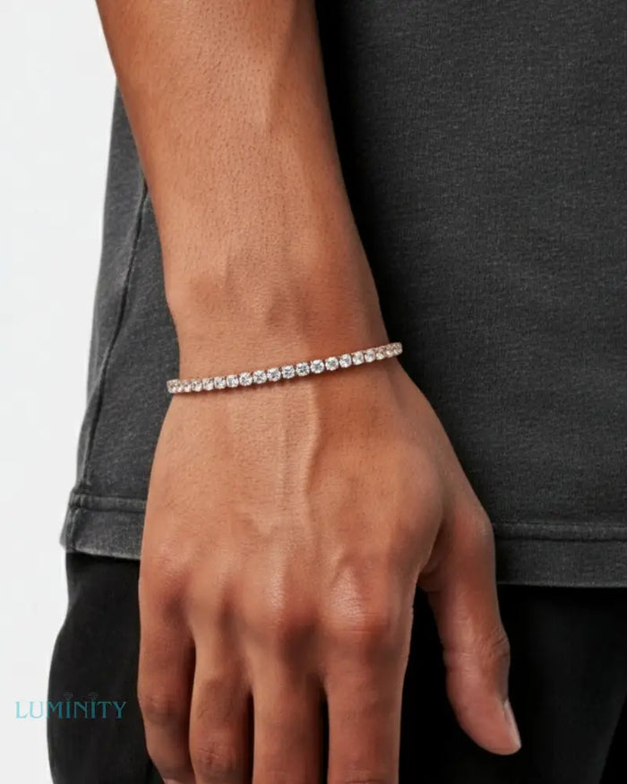 TENNIS BRACELET - 3MM ROSE GOLD Bracelets