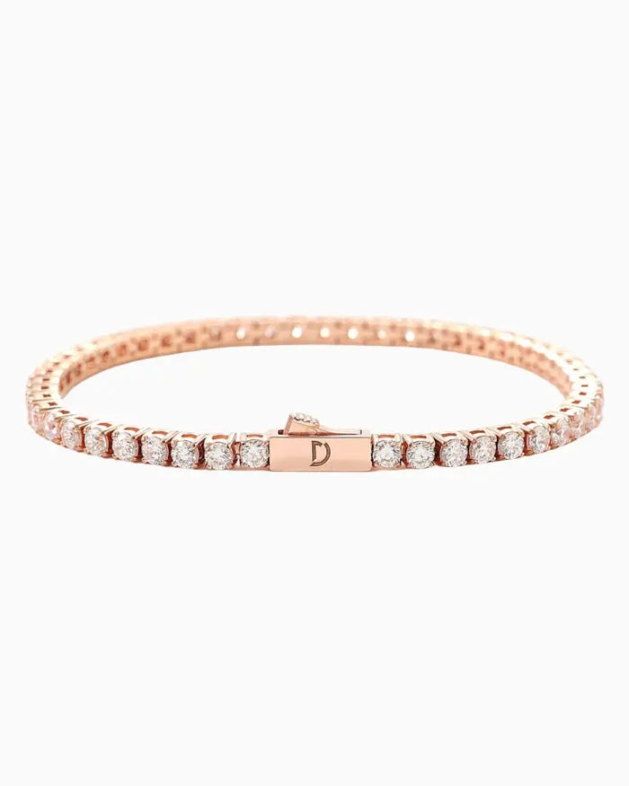 TENNIS BRACELET - 5MM ROSE GOLD Bracelets