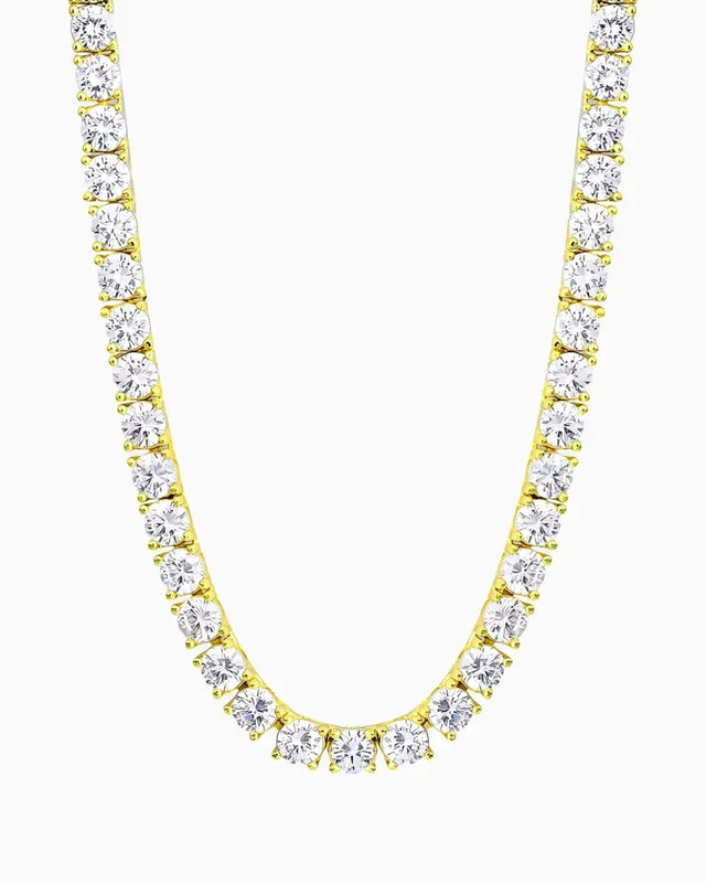 TENNIS CHAIN - 5MM GOLD