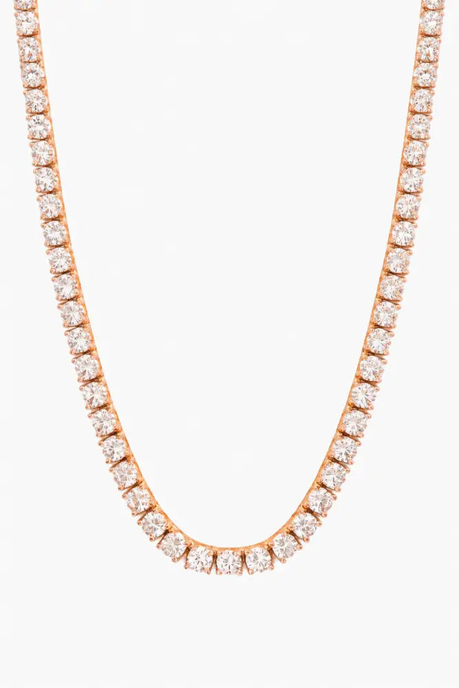 TENNIS CHAIN - 5MM ROSE GOLD - Chains